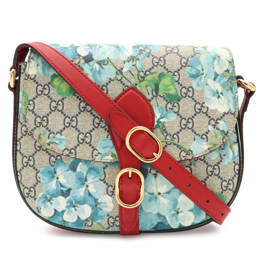 Gucci GG Blooms GG Supreme Crossbody Bag